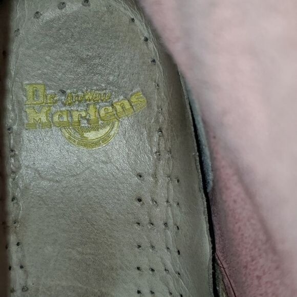 Dr Martens 1460 Pascal Virginia Leather Boots Pastel Pink Doc Women's WOMAN'S 5 - Picture 9 of 16